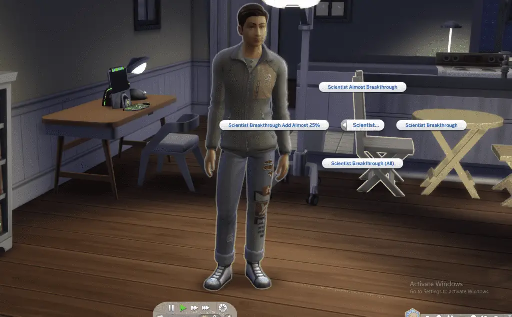 Sims 4 scientist cheats