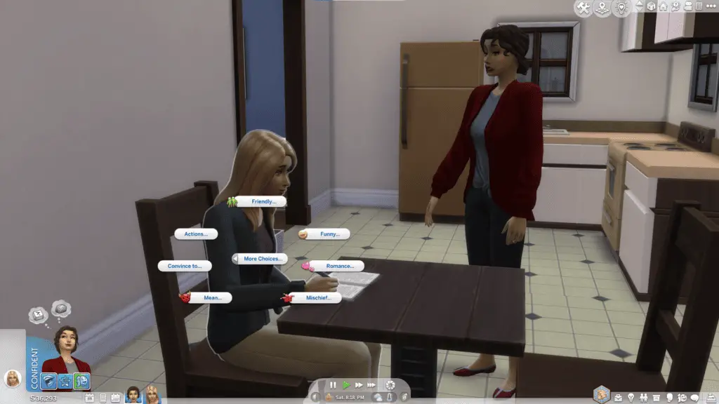 Sims 4 convincing other sims