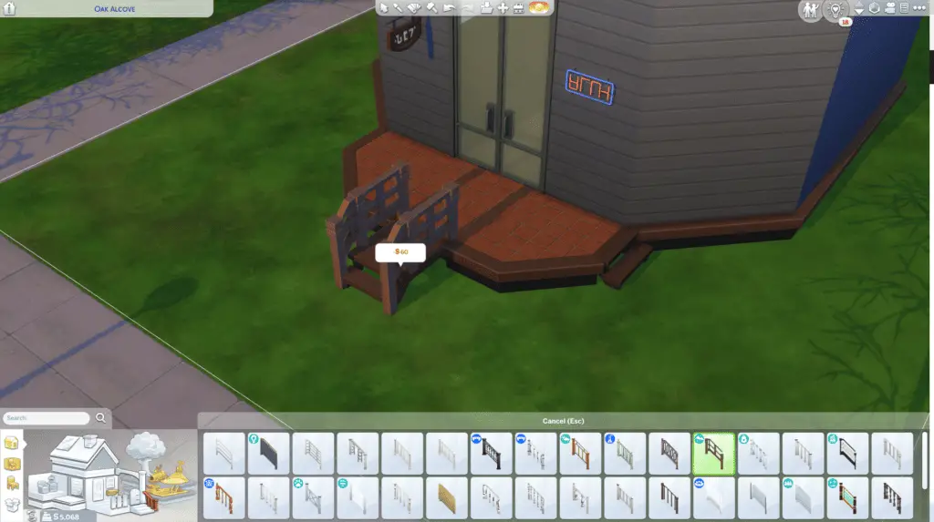 sims 4 rails on stairs