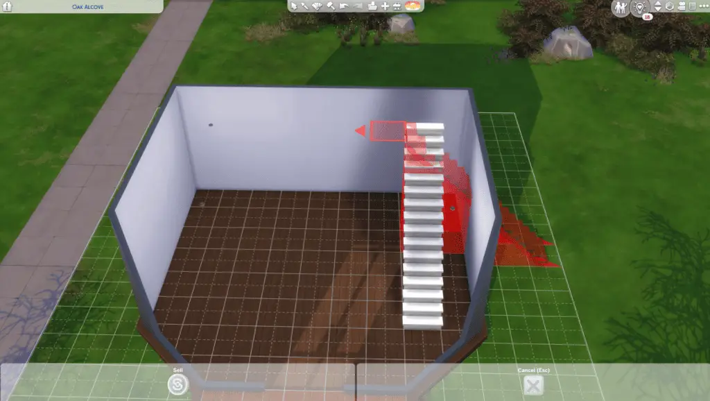 sims 4 stairs