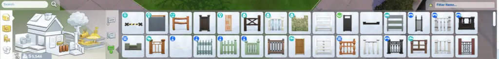 Sims 4 fences