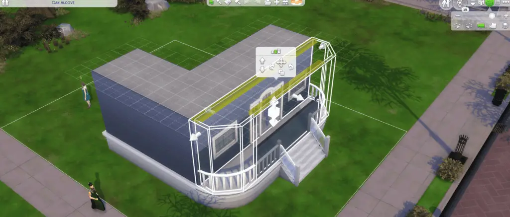 Sims 4 porch