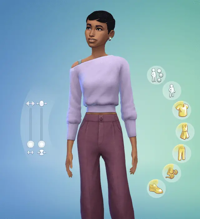 Sims 4 costume girl