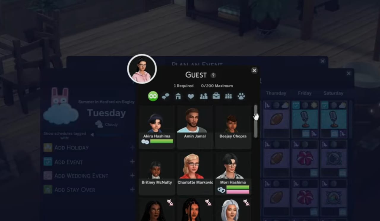 Longer parties sims 4 mod