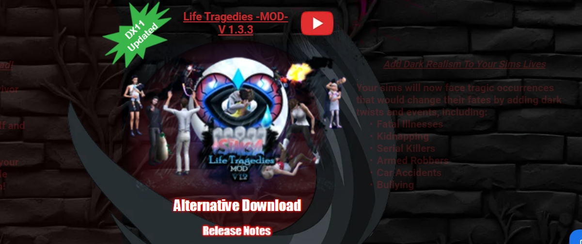 Sims 4 life tragidies mod