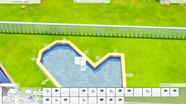 Fountains placement sims 4