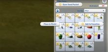 Gardening - Sims 4 Spinach