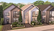 Build a townhouse in sims 4