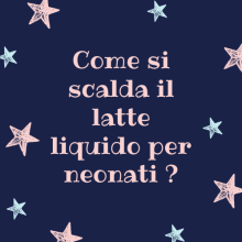 Come si scalda il latte liquido per neonati