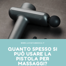 Quanto spesso si può usare la pistola per massaggi