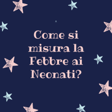 misurare la febbre ai neonati