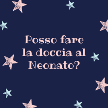 posso fare la doccia al neonato