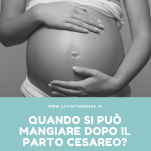 when can you eat after a cesarean